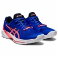 Asics Volleyballschuhe Sky Elite FF 2 blau/korallrot Damen